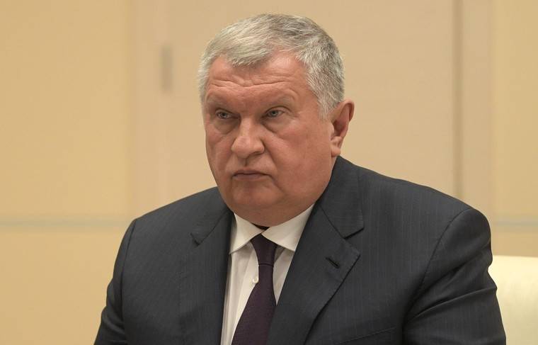Кабмин утвердил директивы о продлении контракта Сечина с «Роснефтью»