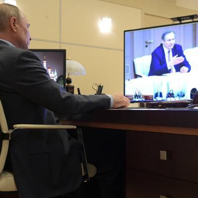 Путин провёл рабочую встречу с главой Татарстана Рустамом Миннихановым