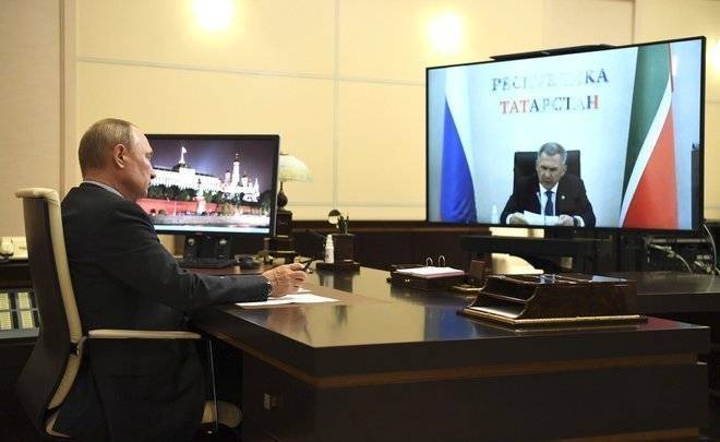 Минниханов — Путину: в этом году в Татарстане на национальные проекты направят 26,4 млрд рублей
