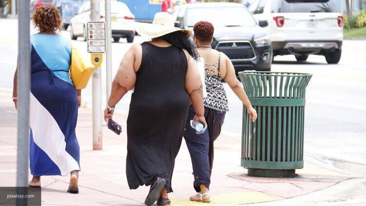 Ожирение американцев могло стать причиной роста смертности с COVID-19 в США
