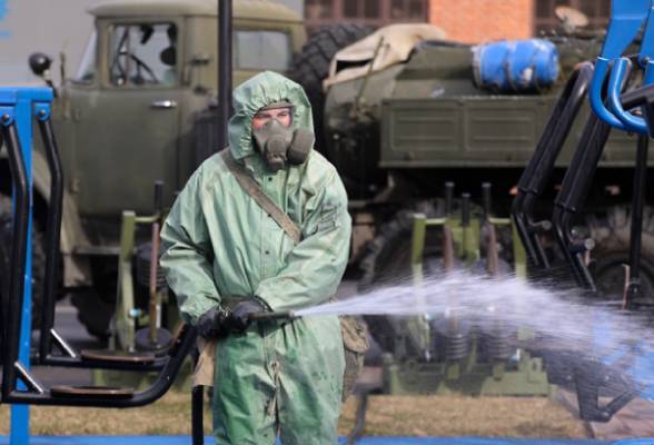 Коронавирус выявили у более 1,5 тыс. российских военных