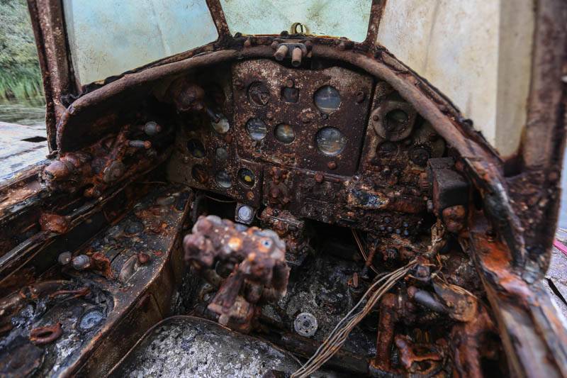 В Ленинградской области нашли фрагменты сбитого штурмовика Ил-2