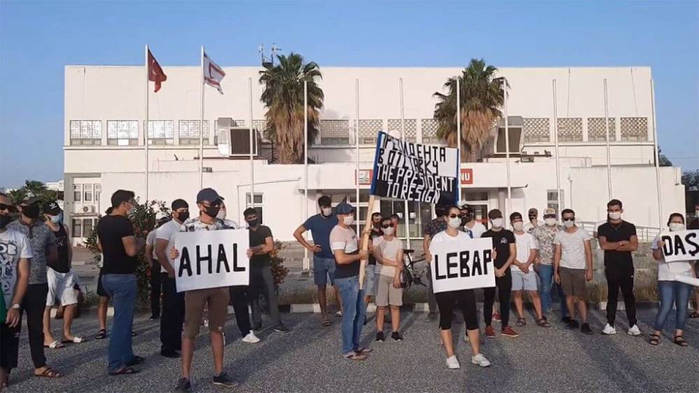 На Северном Кипре снова прошел митинг против властей Туркменистана (видео)