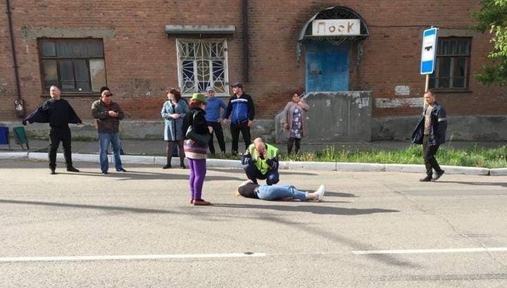 Челябинские инспекторы сбили женщину на переходе во время погони за нарушителем