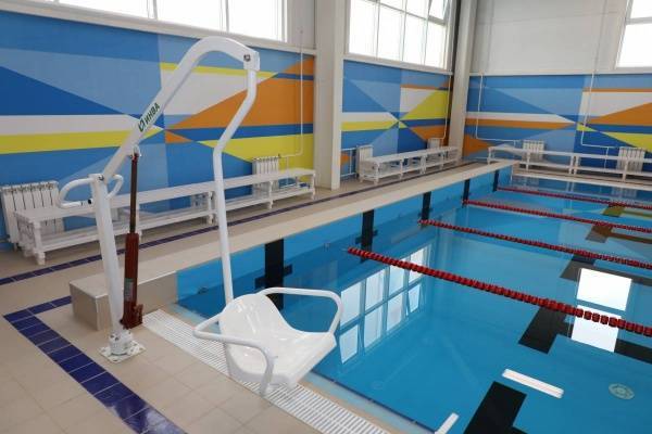 Плавательный бассейн на базе школы олимпийского резерва Вологодчины готов к открытию