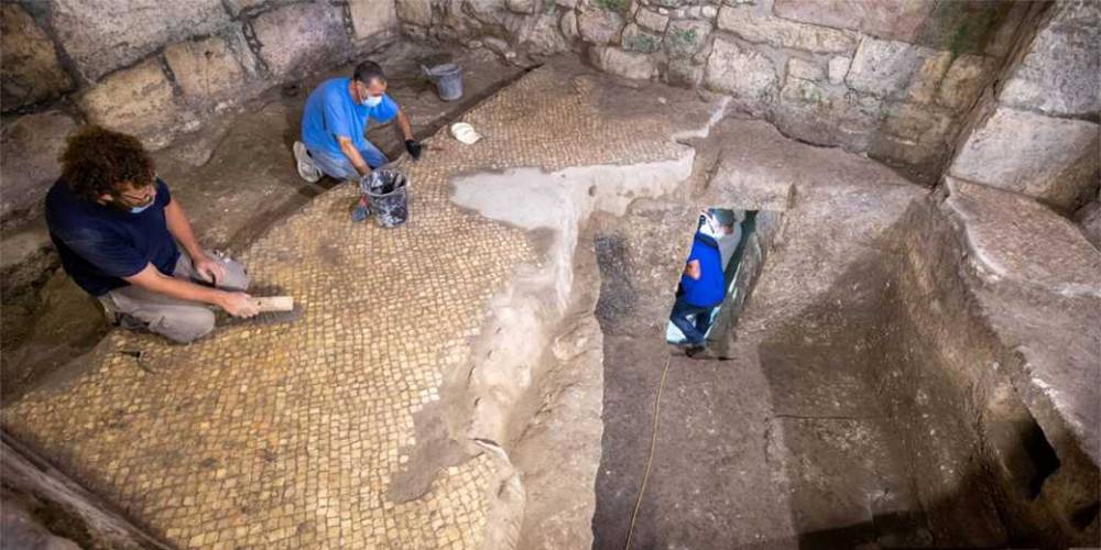 Найден загадочный комплекс подземных комнат у Стены плача