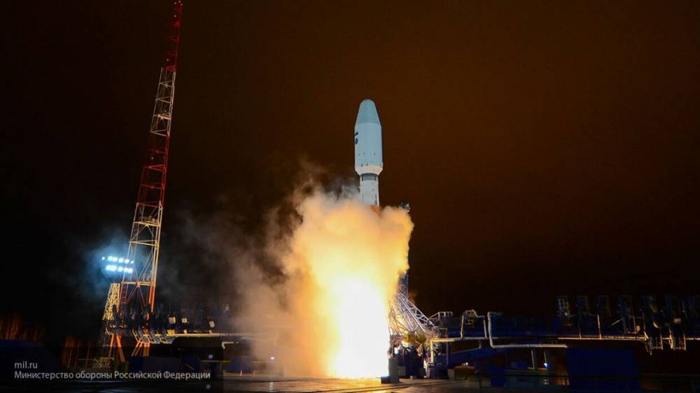 Минобороны РФ осуществило пуск ракеты-носителя "Союз-2.1б" с космодрома Плесецк