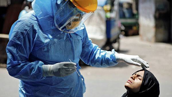 В Индии за сутки выявили рекордное количество случаев заражения коронавирусом