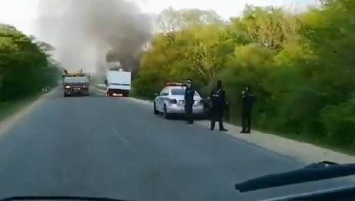 "Побега не вышло?": в Приморье сообщили подробности пожара в автозаке