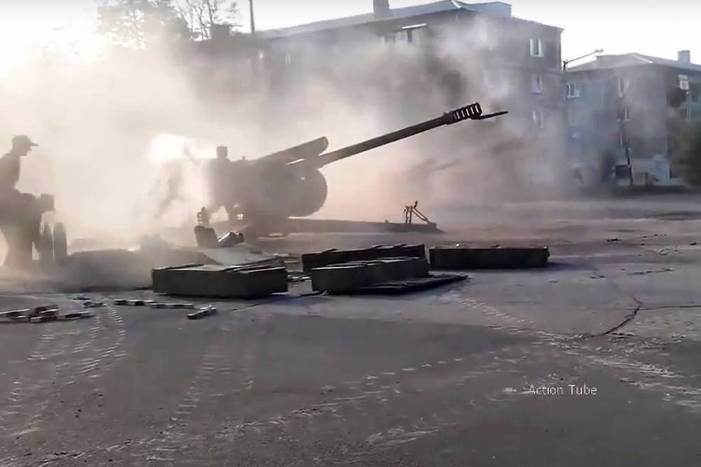 Армия ДНР уничтожила огнем позиции украинских военных в Донбассе