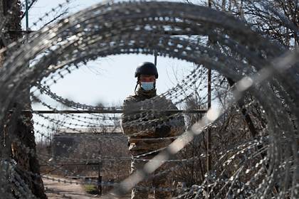 Украина продлила строительство стены на границе с Россией