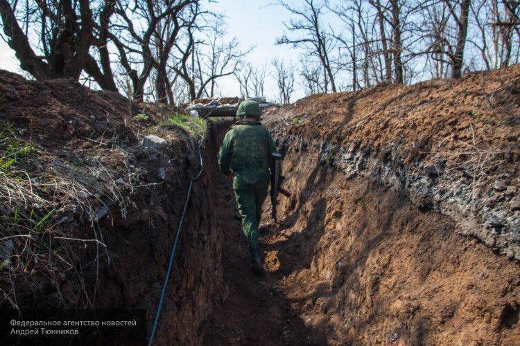 Военные ДНР ответным огнем подавили точки обстрела ВСУ
