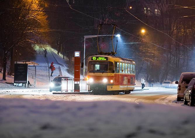 Ночные трамваи в Праге хотят отменить