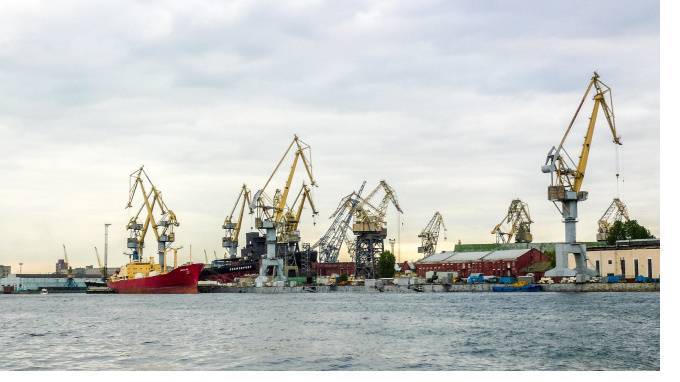 В Петербурге морской порт увеличил грузооборот на 13%