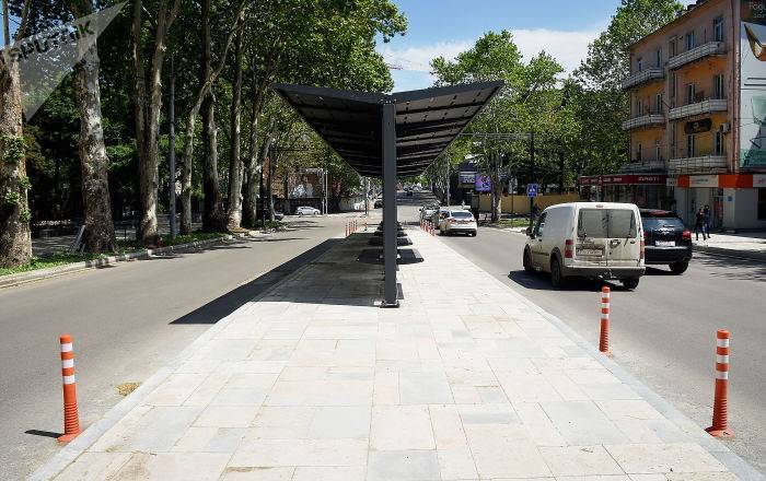 В центре Тбилиси временно перерывается часть проспекта Чавчавадзе