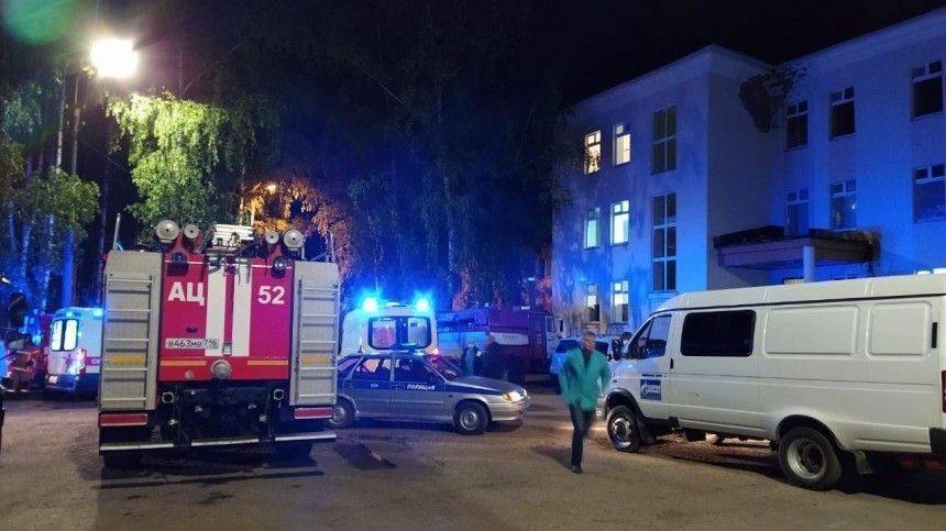 В МЧС прокомментировали пожар в больнице Зеленодольска, где погибли два человека