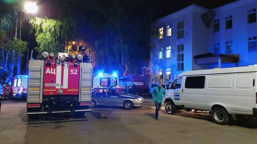 Уголовное дело возбуждено после пожара в больнице в Зеленодольске