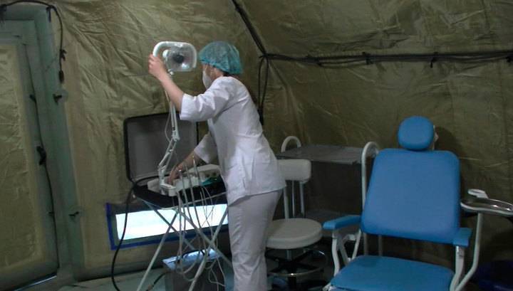 В Буйнакске готов к работе полевой госпиталь для больных с коронавирусом