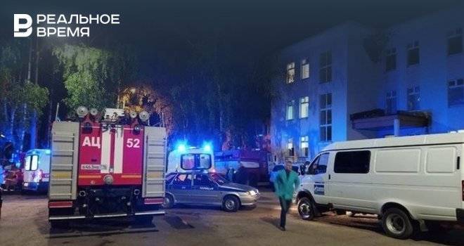 При пожаре в Зеленодольской больнице погибли три человека