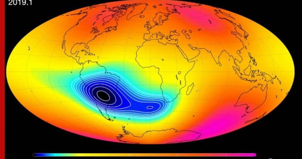 Ученые предупредили об ослаблении магнитного поля Земли