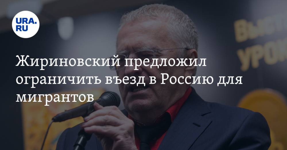 Жириновский предложил ограничить въезд в Россию для мигрантов