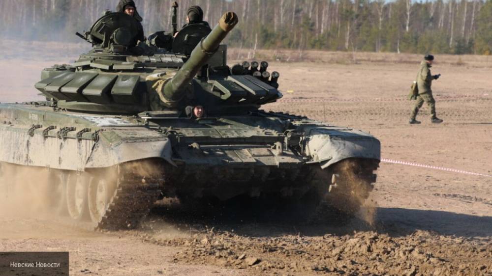 Минобороны РФ опубликовало видео со зрелищными кадрами подготовки танкистов