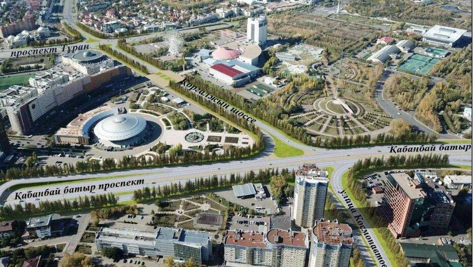 На реконструкцию проспекта Кабанбай батыра в Нур-Султане выделили 88,9 млрд тенге