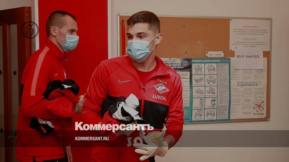 Коронавирус выявлен у двух футболистов «Спартака»
