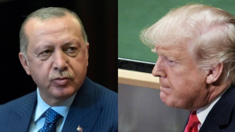 Эрдоган обсудил с Трампом двусторонние отношения и ситуацию на Ближнем Востоке
