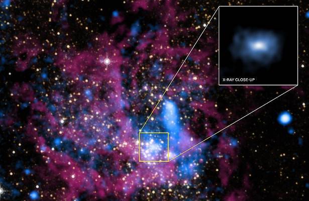 Черная дыра в центре Галактики оказалась источником периодических радиосигналов