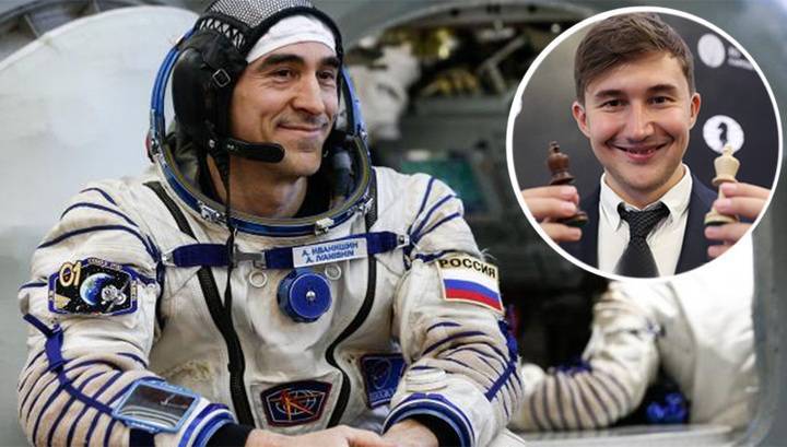 Сергей Карякин сыграет онлайн-матч с космонавтом Анатолием Иванишиным