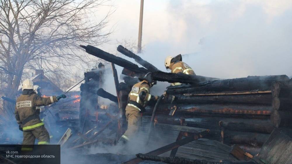 Женщина и трое детей погибли при пожаре в Ярославской области