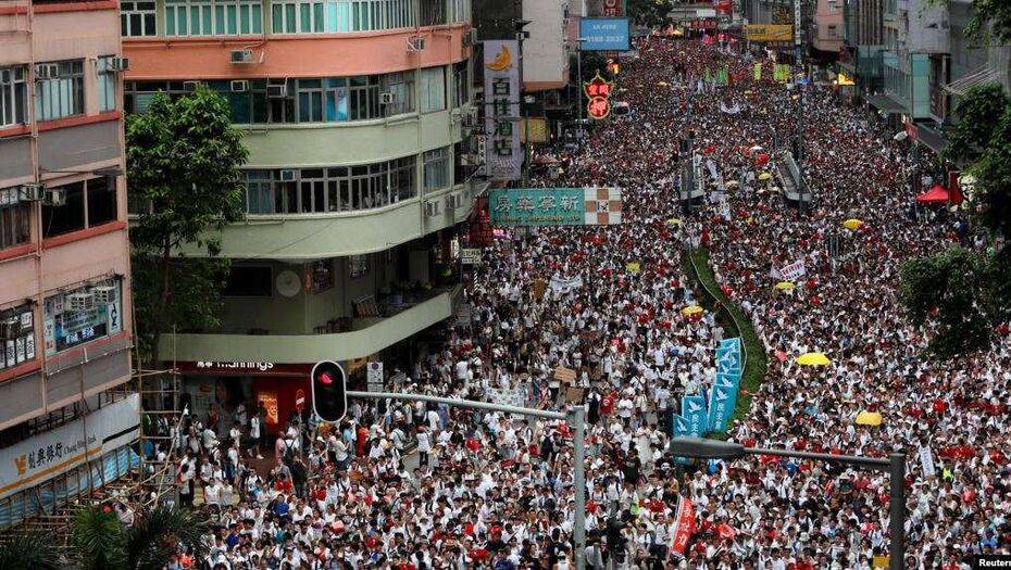 В Гонконге возобновились акции протеста против законопроекта о нацбезопасности
