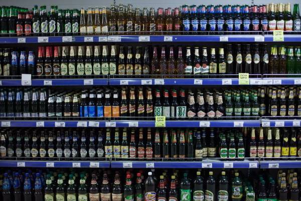 Продажи алкоголя в России увеличились на 5,2% в нерабочий апрель