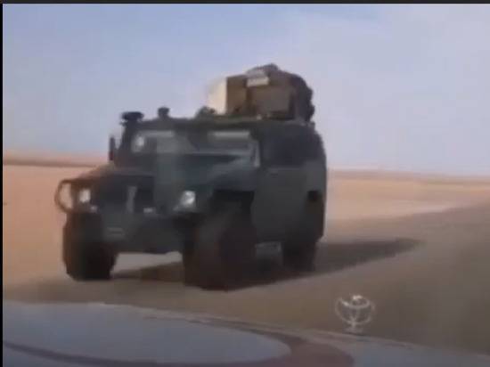 В Ливии запечатлели колонну бронетехники «российских наемников»