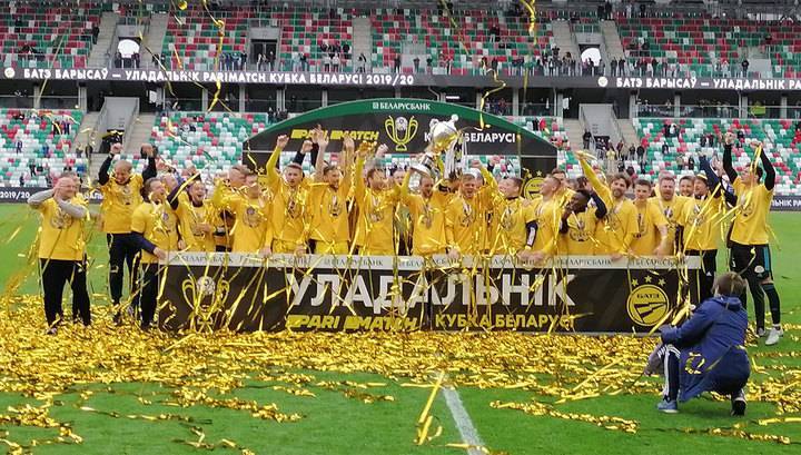 БАТЭ стал обладателем Кубка Белоруссии, вырвав победу на 121 минуте финала