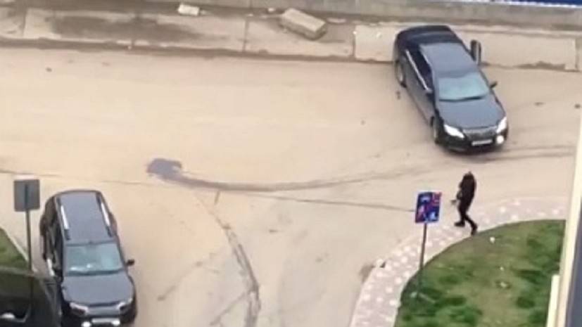 У жилого комплекса на юге Москвы произошла стрельба — видео очевидца