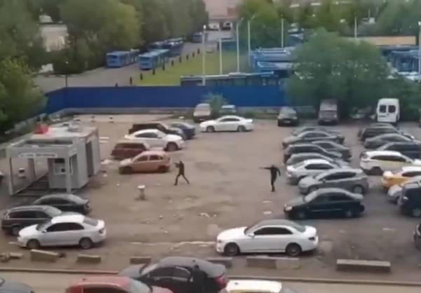 В перестрелке на юге Москвы ранен один человек