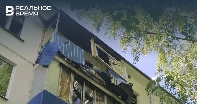 МЧС Татарстана показало кадры с места взрыва газа в казанской пятиэтажке