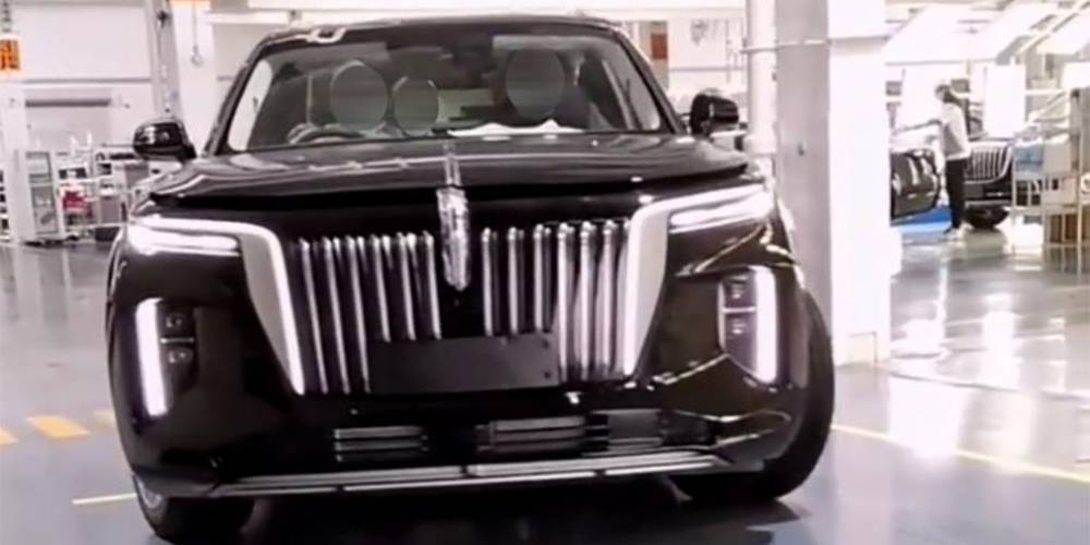 Появились новые снимки китайского конкурента Rolls-Royce и Aurus