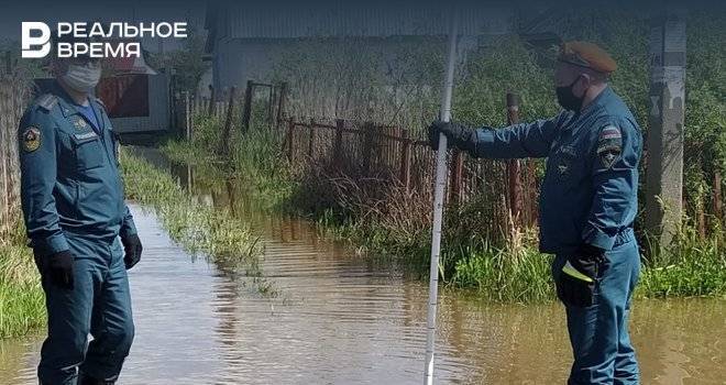 В поселке Васильево под Казанью затопило 60 садовых участков
