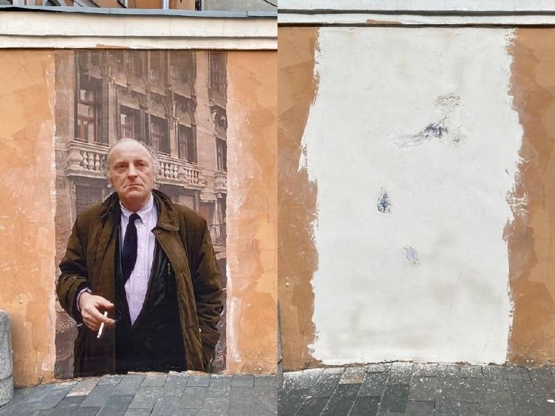 Стругацкий о скандале с граффити Бродского в Питере: Путина закрасили бы вряд ли