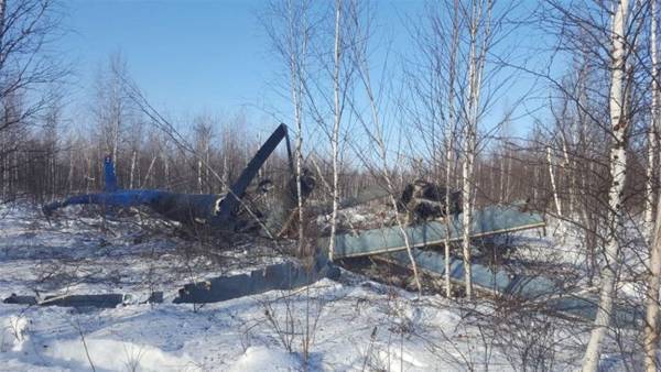 На Чукотке жесткую посадку совершил военный Ми-8, четыре человека погибли