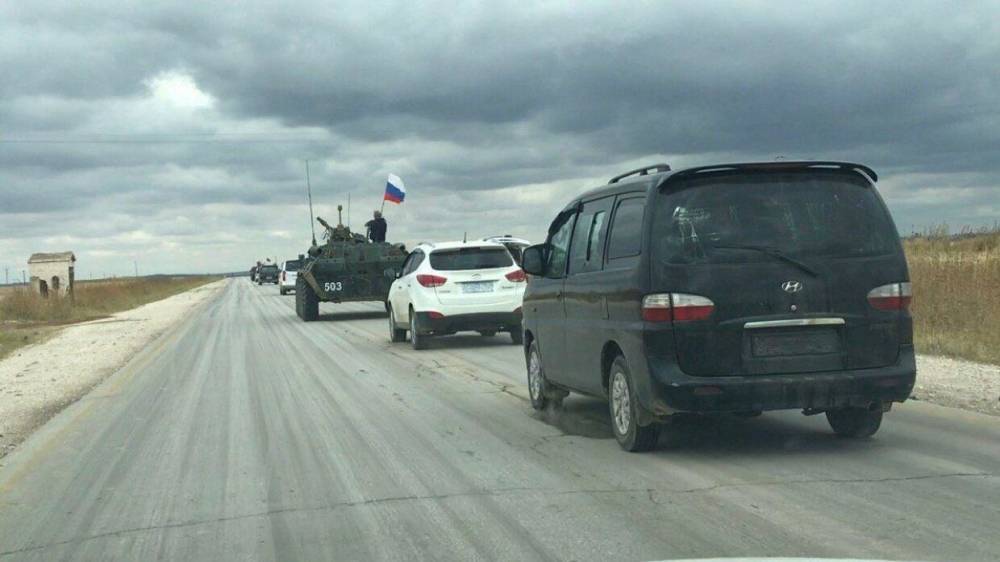 Жители Сирии поблагодарили Россию за возможность движения по трассе М4
