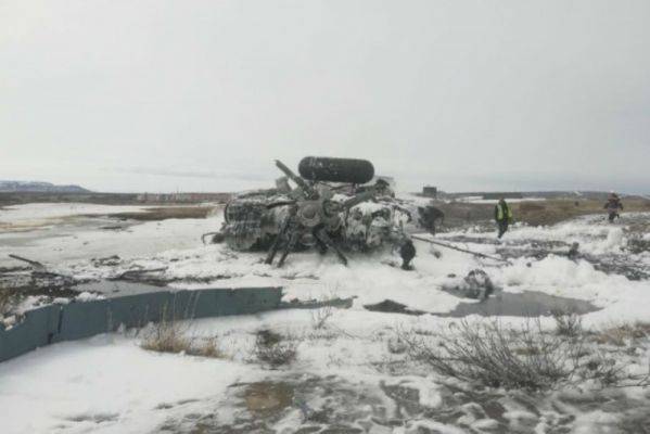 МО: Катастрофа с Ми-8 на Чукотке могла произойти по техническим причинам