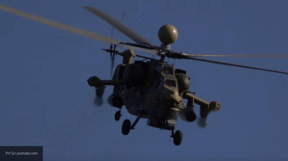 Камеры видеонаблюдения запечатлели момент крушения Ми-8 на Чукотке
