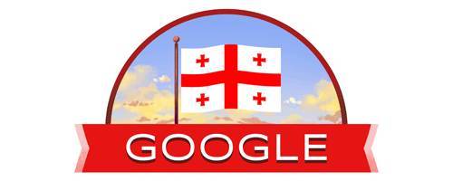 Google выпустил специальный дудл ко Дню независимости Грузии
