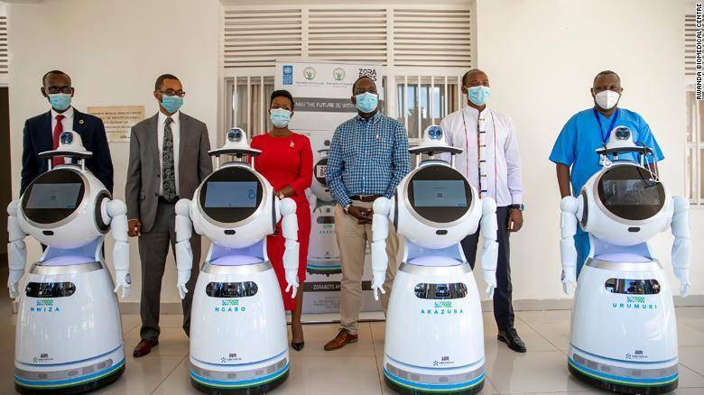 В Руанде роботы будут ухаживать за пациентами с COVID-19