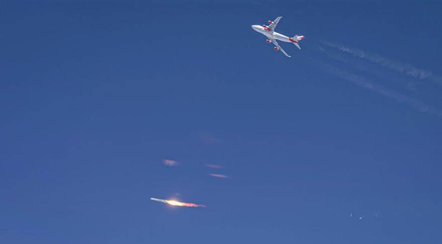 Запуск ракеты-носителя Virgin Orbit LauncherOne закончился неудачей