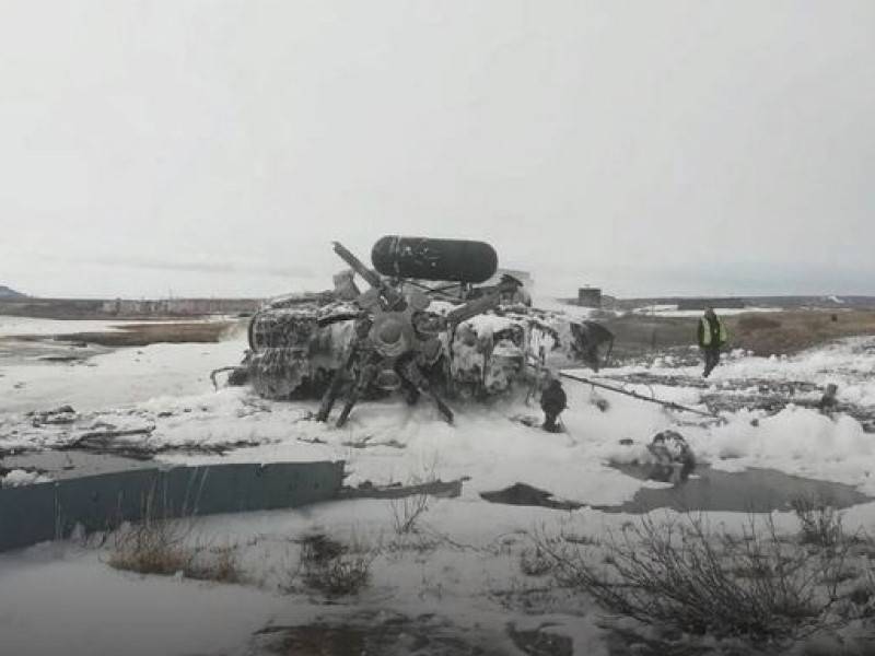 По факту крушения Ми-8 на Чукотке возбуждено дело о нарушении правил полета